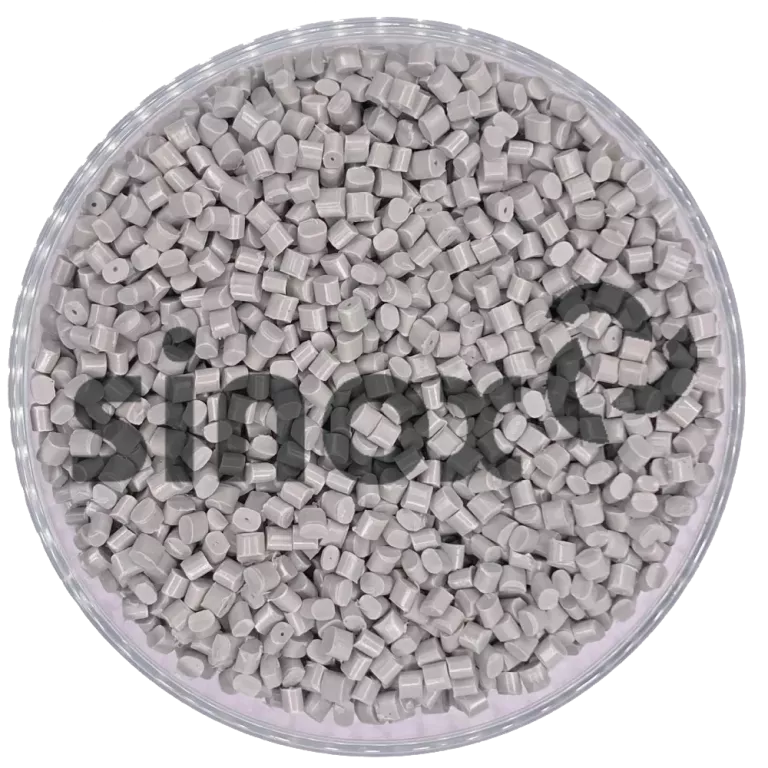 ABS regranulate grey injection moulding